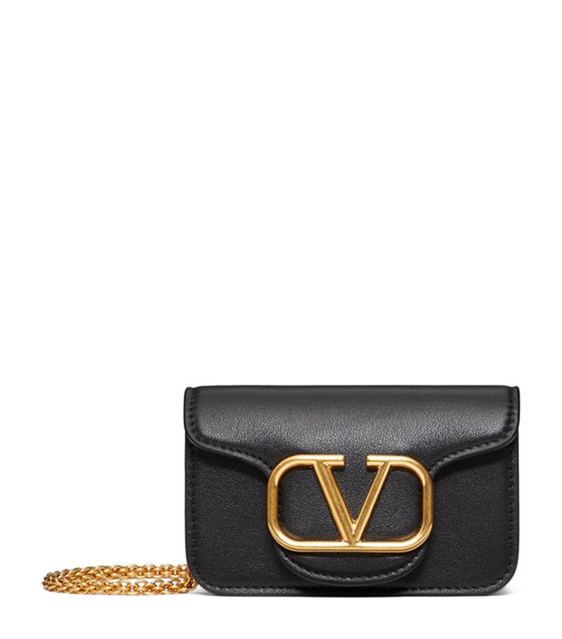 VALENTINO GARAVANI Valentino Garavani Mini Leather Locò Cross-Body Bag