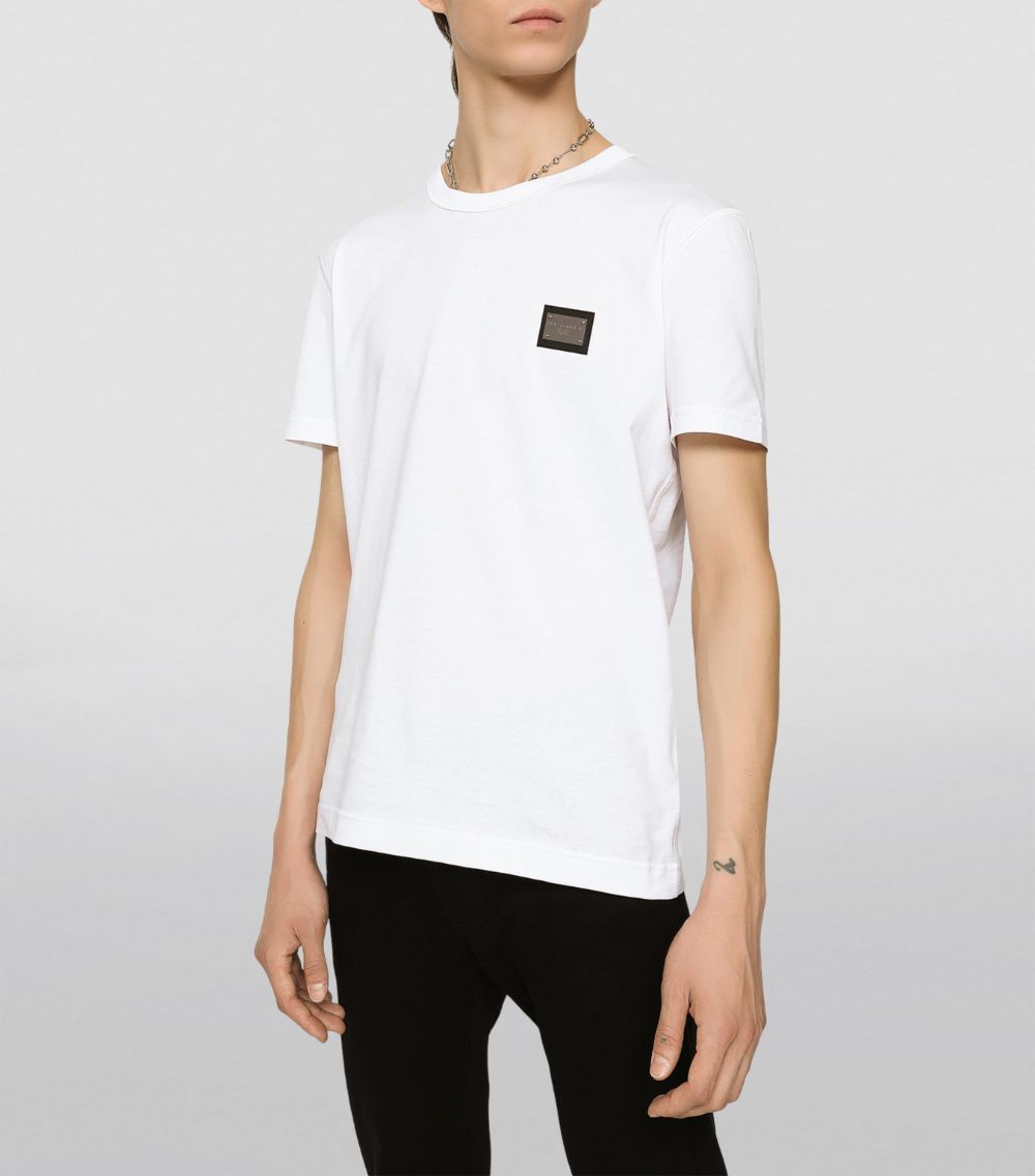 Dolce & Gabbana Dolce & Gabbana Logo Tag T-Shirt