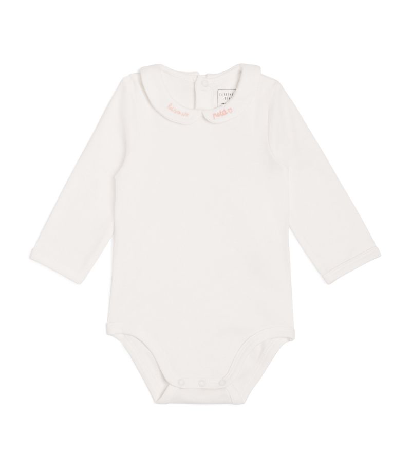 Carrément Beau Carrement Beau Collared Bodysuit (6 Months)