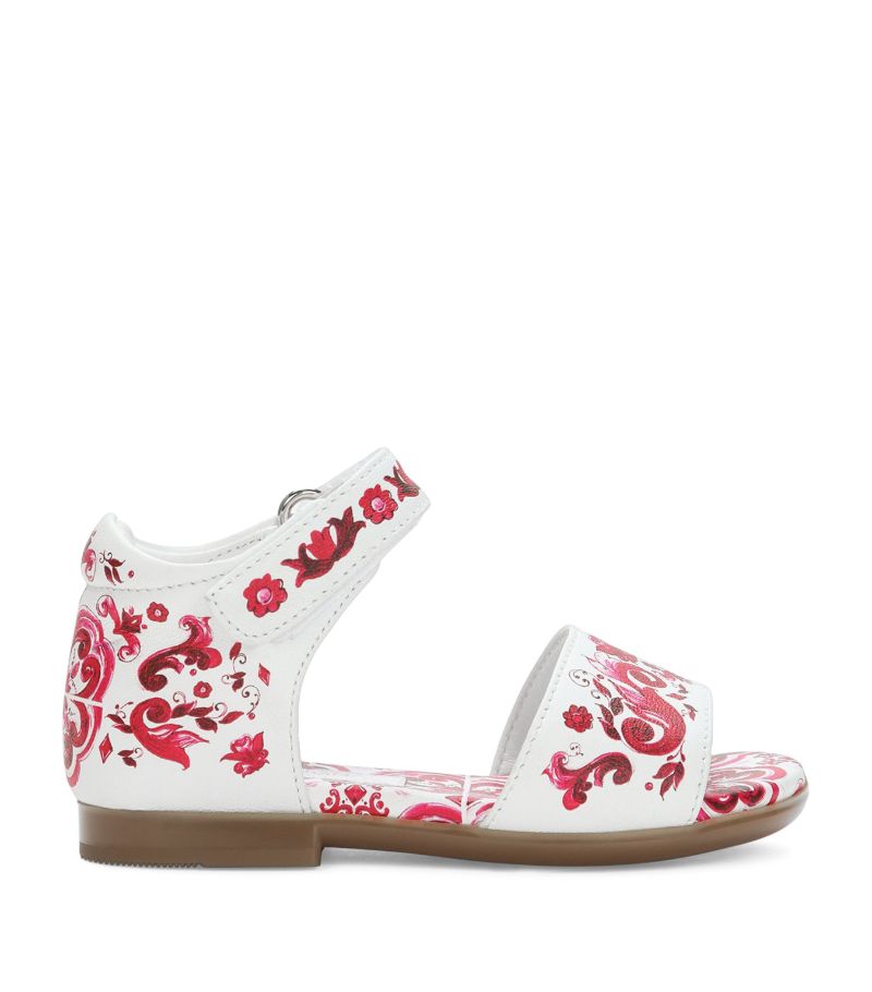 Dolce & Gabbana Dolce & Gabbana Kids Leather Sandals