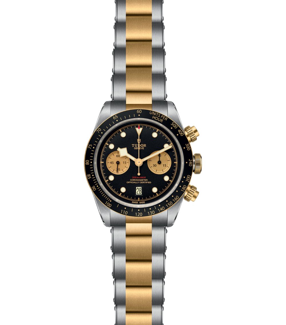 Tudor Tudor Black Bay Chrono Stainless Steel And Yellow Gold Watch 41Mm