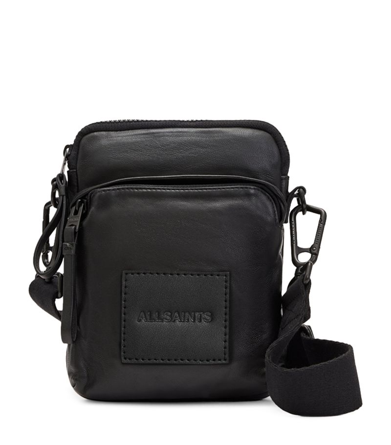 Allsaints Allsaints Leather Falcon Cross-Body Bag