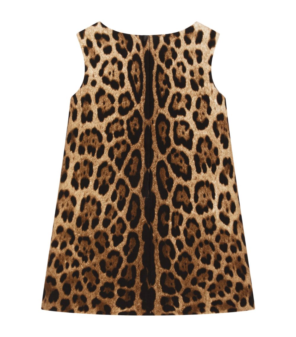 Dolce & Gabbana Dolce & Gabbana Kids Sleeveless Leopard Dress (2-6 Years)