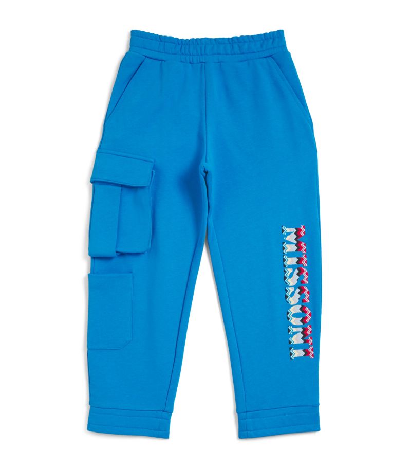 Missoni Kids Missoni Kids Cotton Logo Sweatpants (4-10 Years)