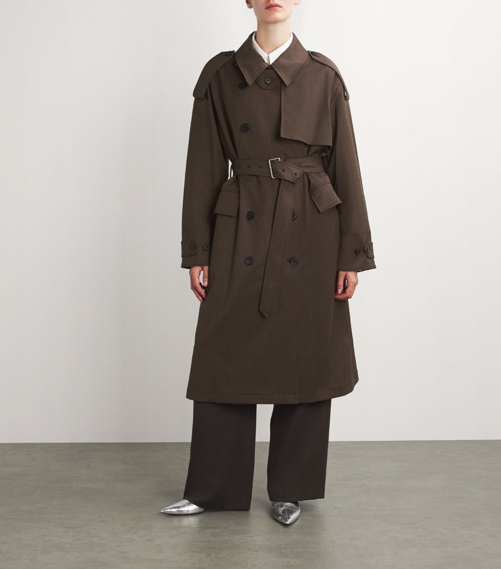  Lvir Cape Trench Coat