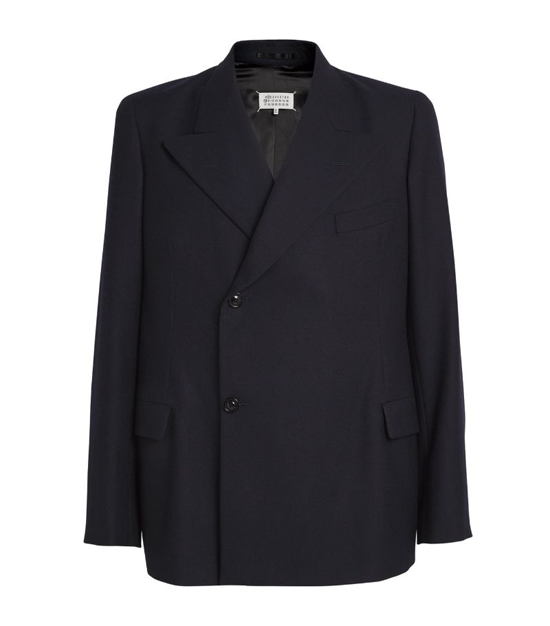 Maison Margiela Maison Margiela Barathea Wool Blazer