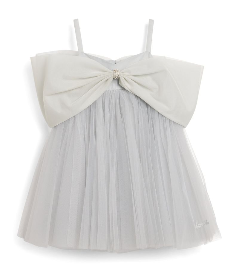 Maison Ava Maison Ava Tulle Rose Bow Top (2-10 Years)