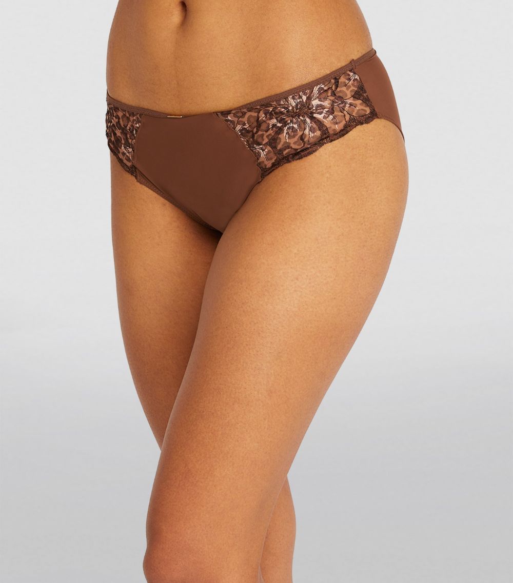 Chantelle Chantelle Fleurs Brazilian Briefs