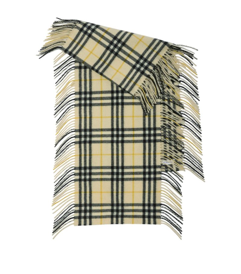 Burberry Burberry Cashmere Check Happy Scarf