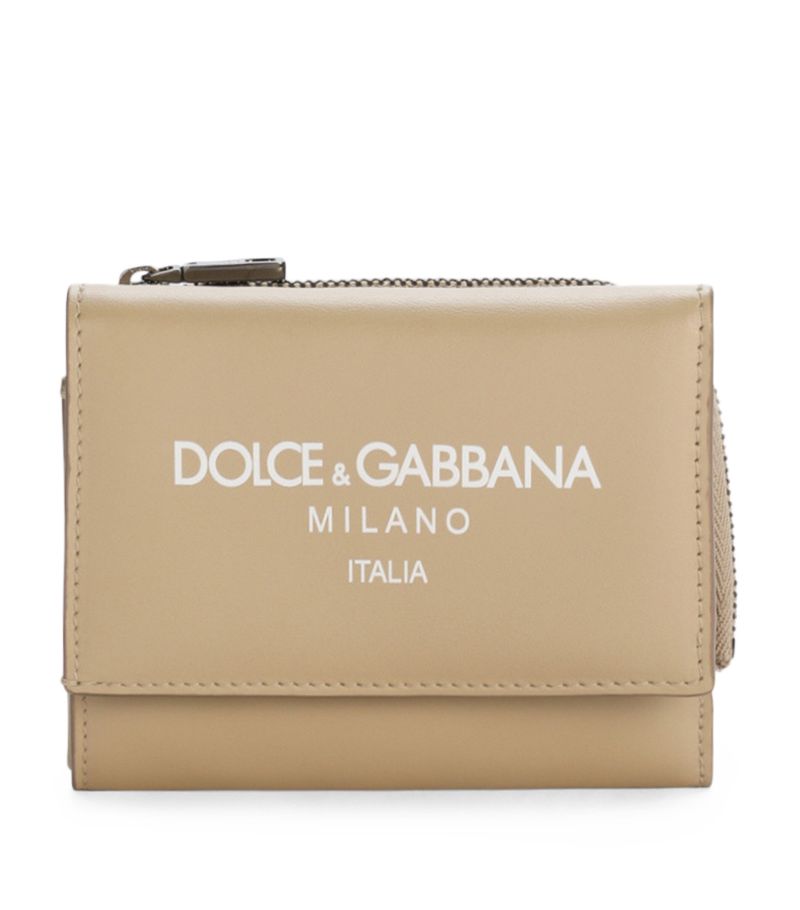 Dolce & Gabbana Dolce & Gabbana Leather Logo Wallet