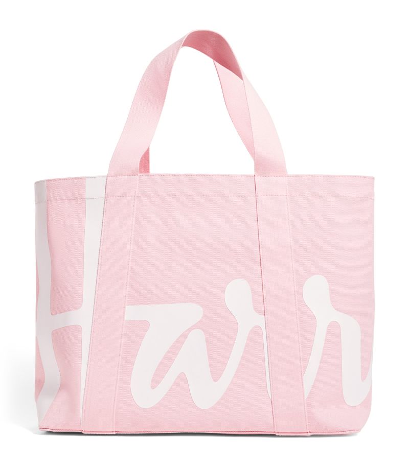 Harrods Harrods Medium Cotton Logo Tote Bag