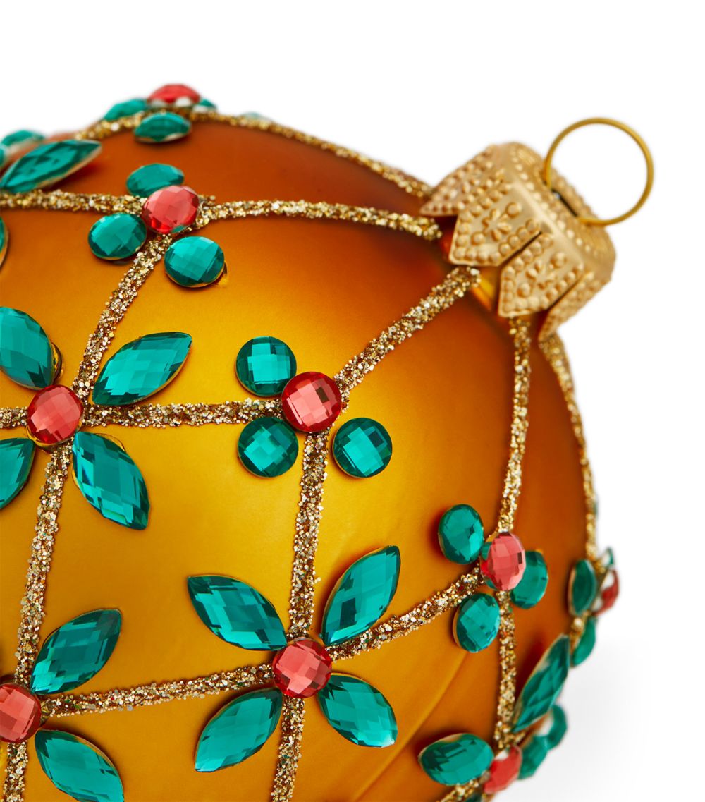 Harrods Harrods Embellished Copper Bauble