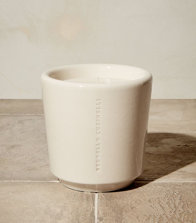 Brunello Cucinelli Brunello Cucinelli Ebano Candle (18cm)