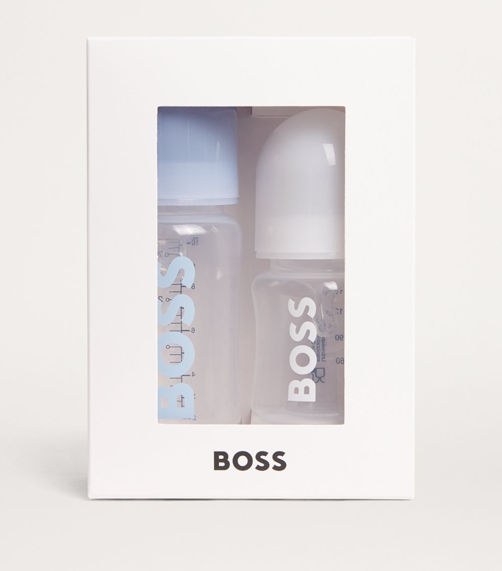 Boss Kidswear Boss Kidswear Set Of 2 Logo Baby Bottles