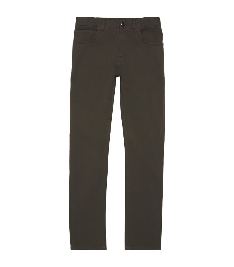 Isaia Isaia Stretch-Cotton Slim Chinos