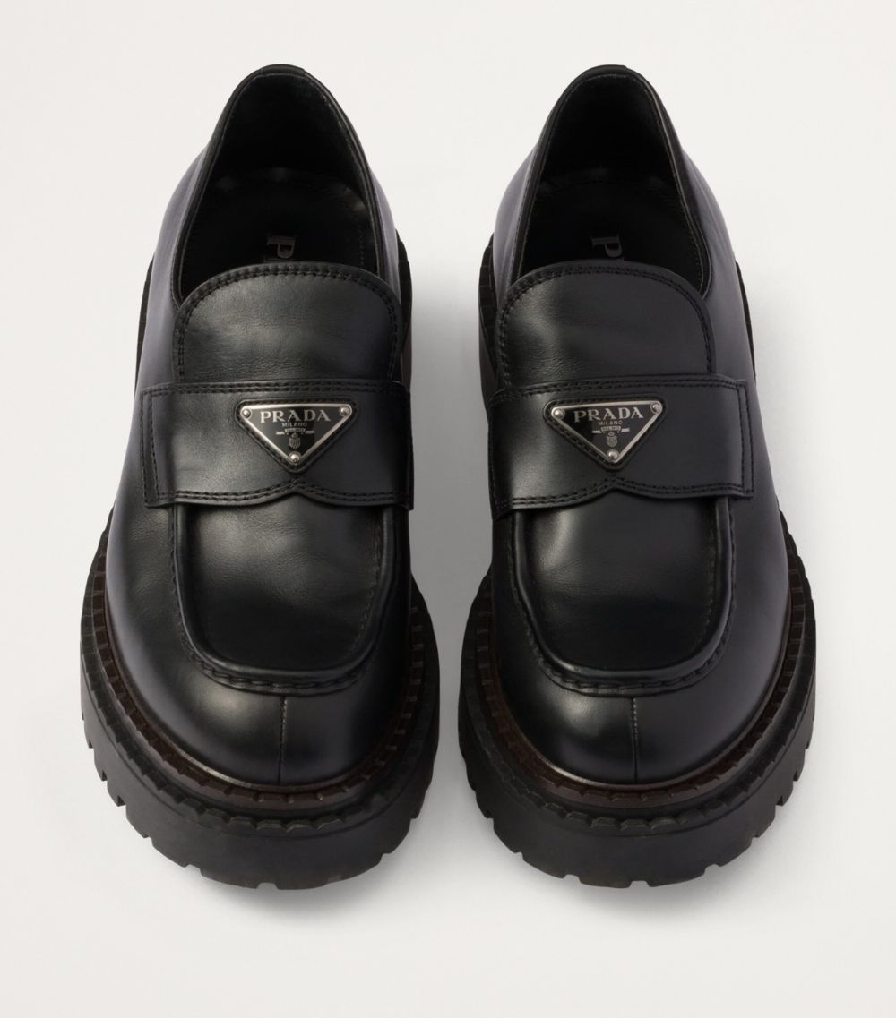 Prada Prada Patent Leather Loafers