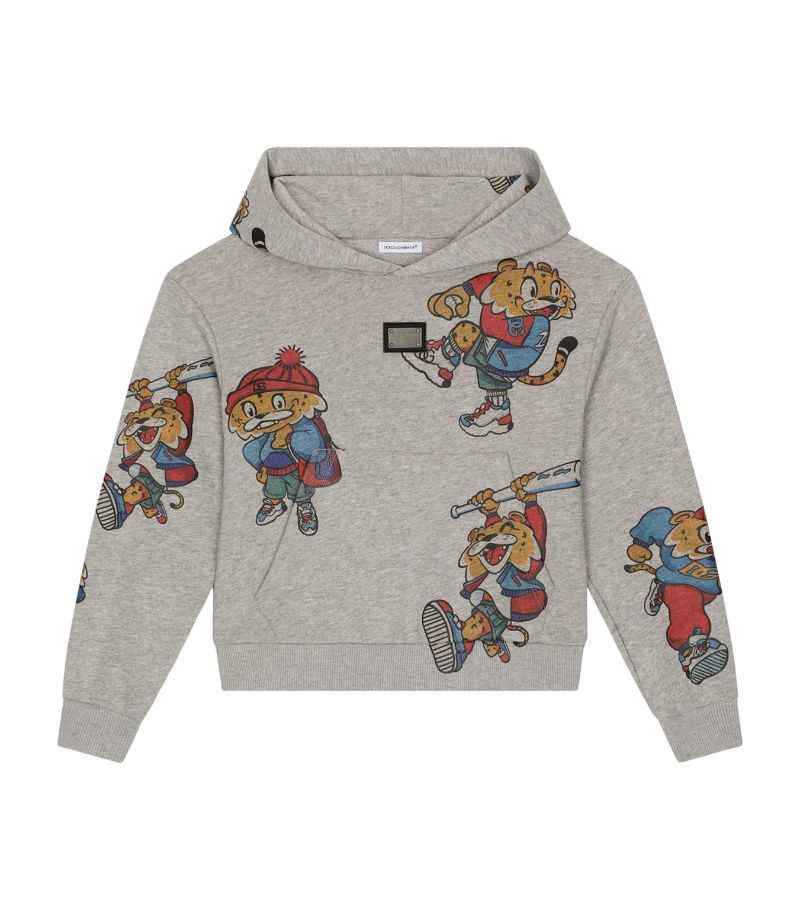 Dolce & Gabbana Dolce & Gabbana Kids Cartoon Print Hoodie (2-6 Years)