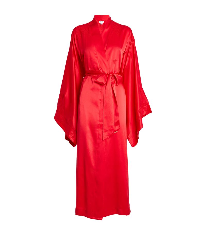 Torlowei Torlowei Silk Long Tokoni Robe