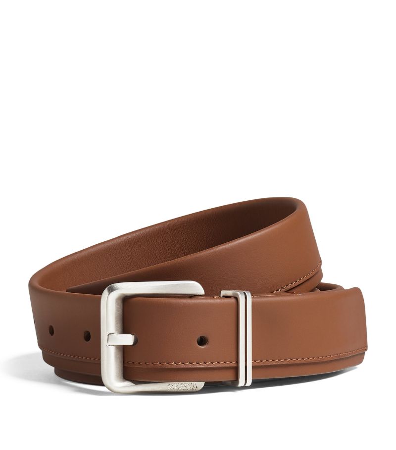 zegna Zegna Calfskin Belt