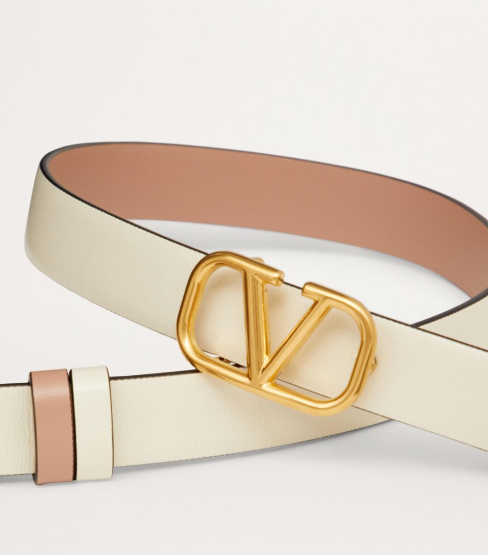 VALENTINO GARAVANI Valentino Garavani Reversible Vlogo Signature Belt