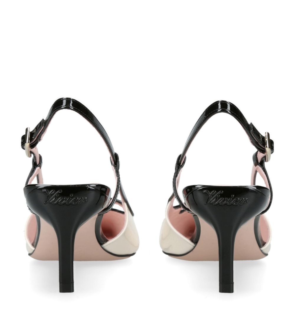 Roger Vivier Roger Vivier Mini Buckle Slingback Heels 55