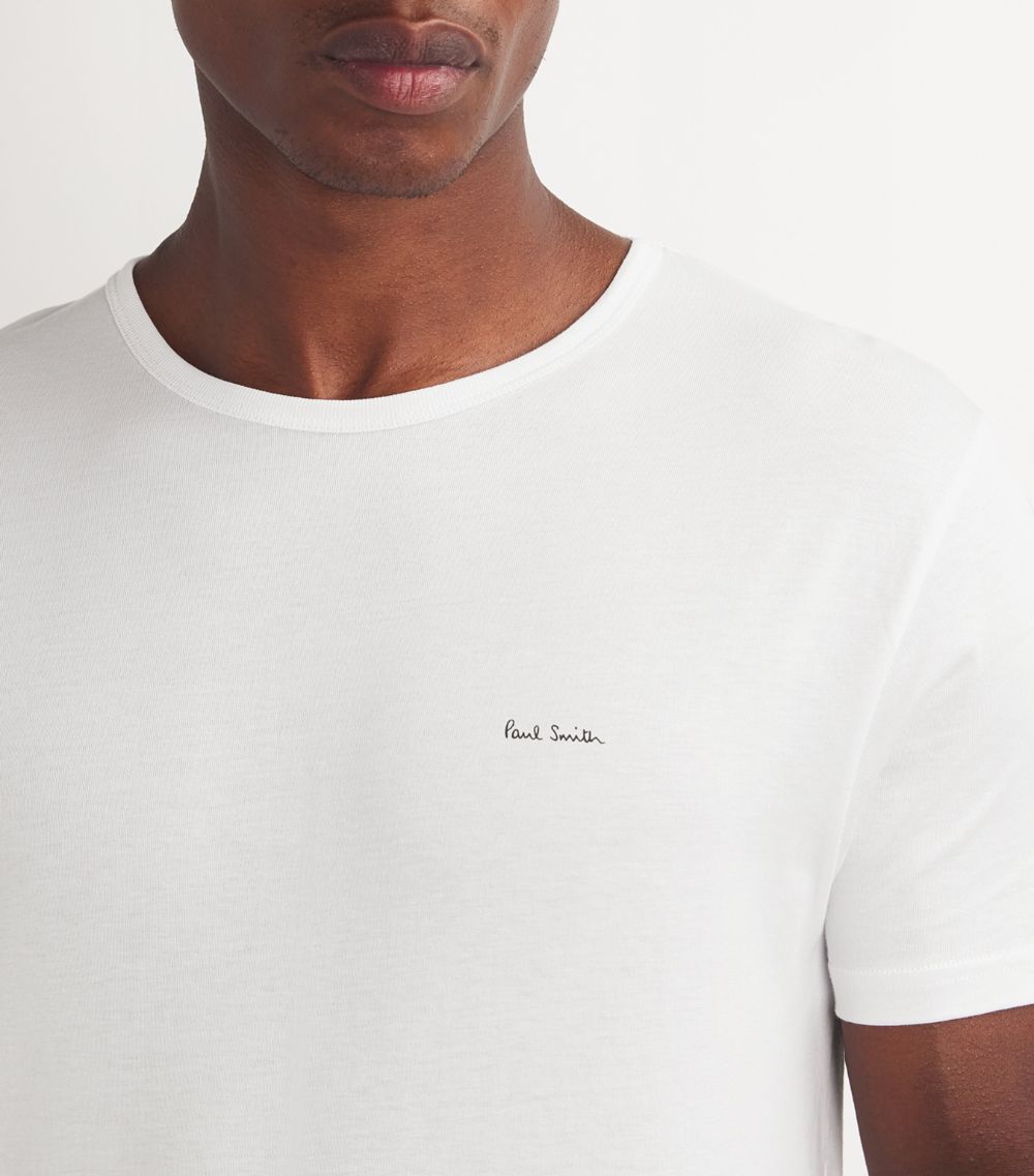 Paul Smith Paul Smith Organic Cotton Logo T-Shirt (Pack Of 3)