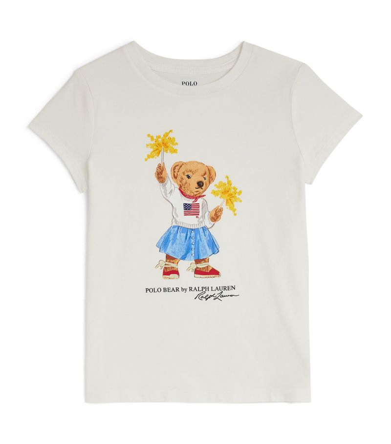 Polo Ralph Lauren Polo Ralph Lauren Kids Sparkle Polo Bear T-Shirt (7-14 Years)