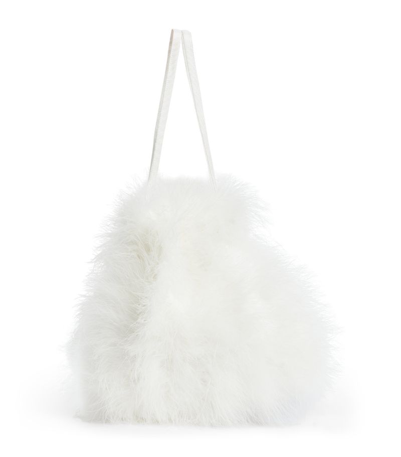 Yves Salomon Yves Salomon Mini Feather Top-Handle Bag