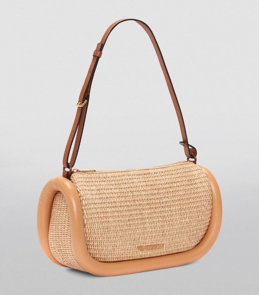 Jw Anderson Jw Anderson Raffia Bumper-15 Shoulder Bag