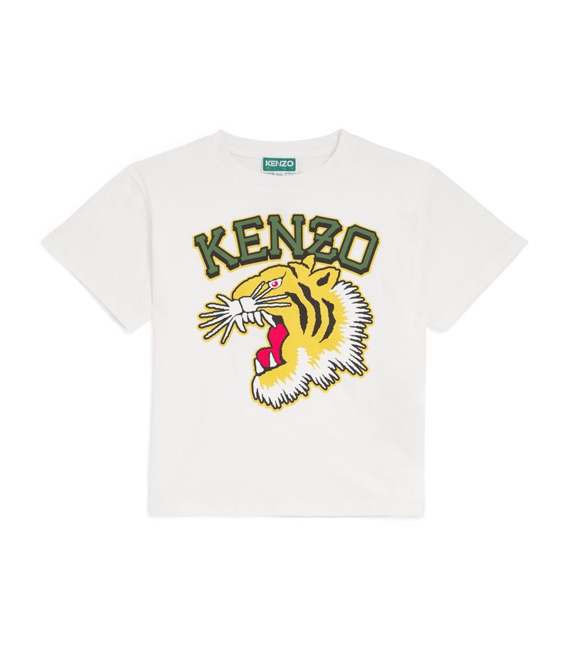 Kenzo Kids Kenzo Kids Tiger Logo T-Shirt (2-14 Years)