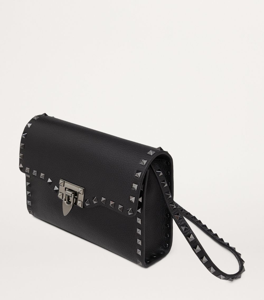 VALENTINO GARAVANI Valentino Garavani Small Leather Rockstud Shoulder Bag