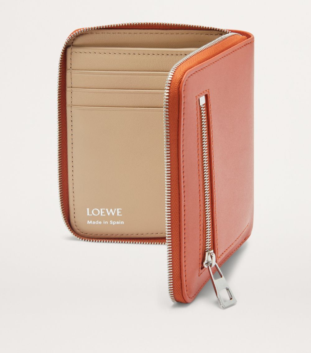 Loewe Loewe Leather Knot Zip-Around Wallet