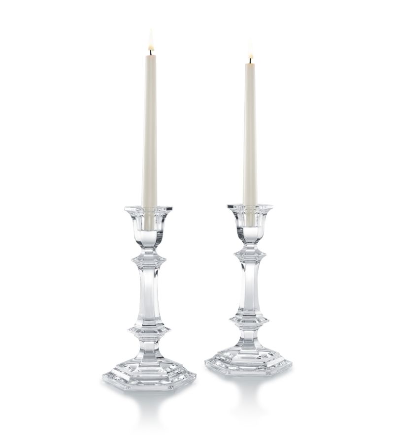 Baccarat Baccarat Harcourt Candlesticks (Set Of 2)