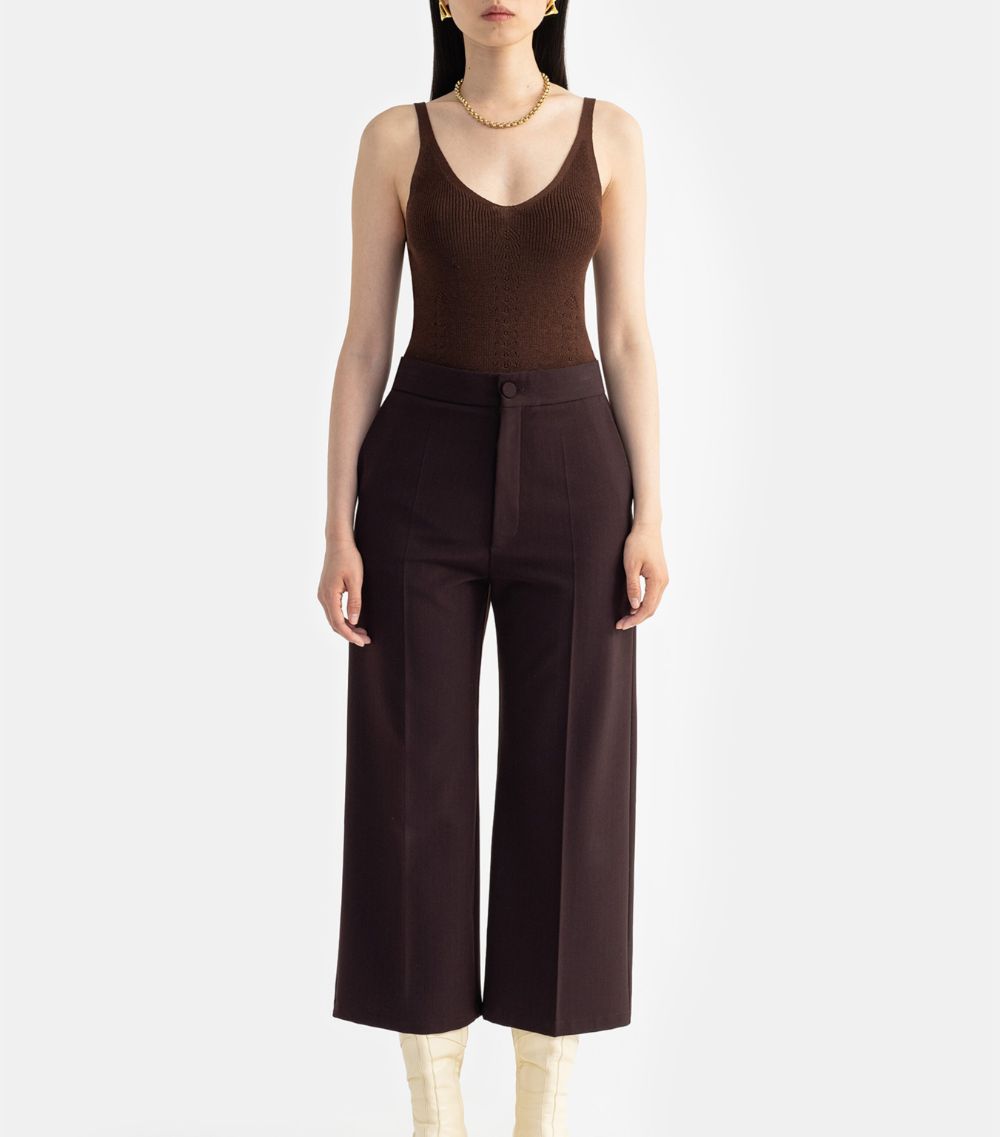 Aeron Aeron Cropped Founded Trousers