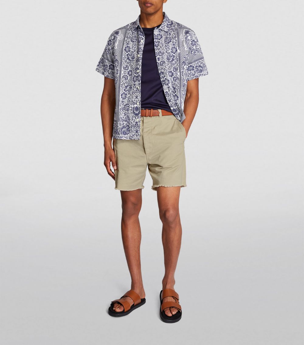 Polo Ralph Lauren Polo Ralph Lauren Cotton Frayed-Hem Shorts