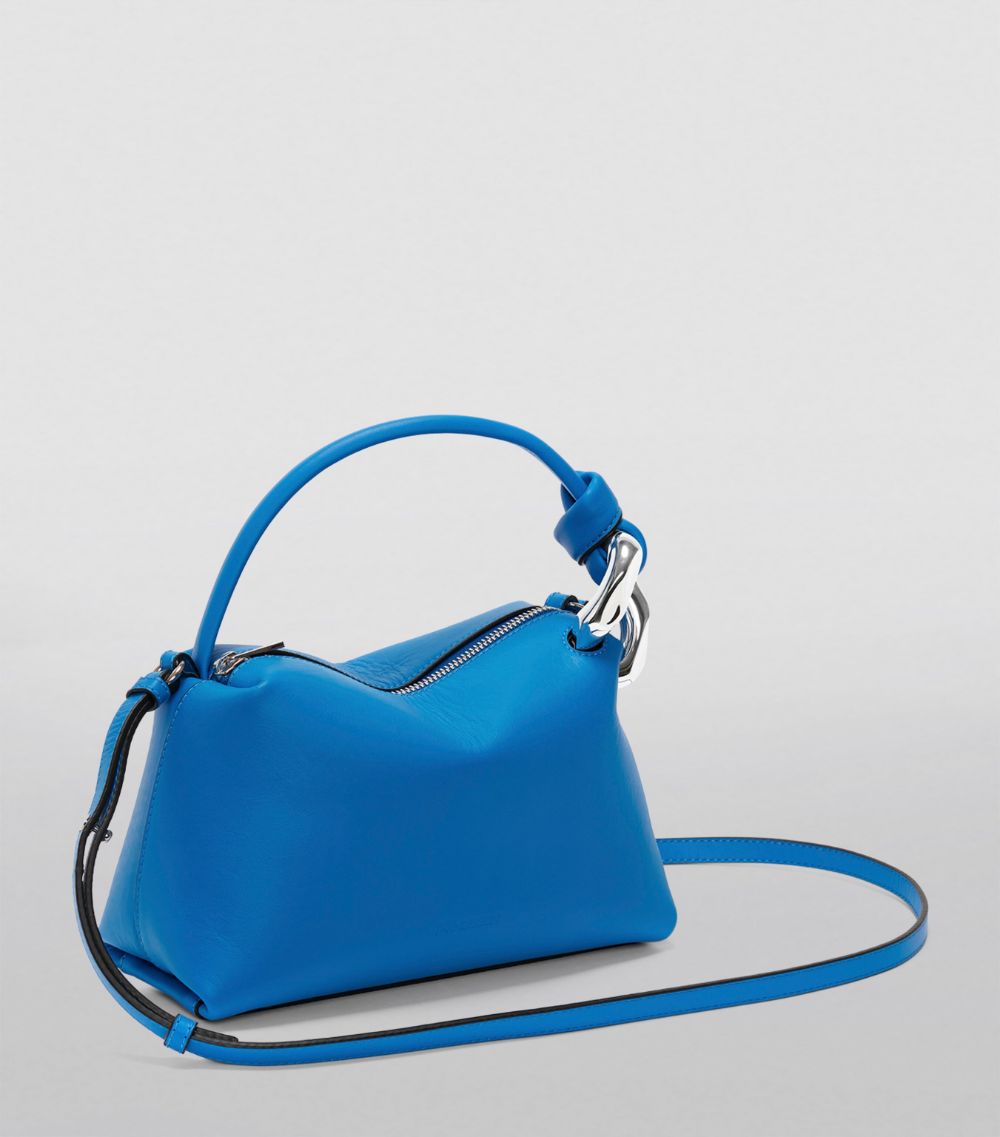 Jw Anderson Jw Anderson Small Leather Corner Cross-Body Bag