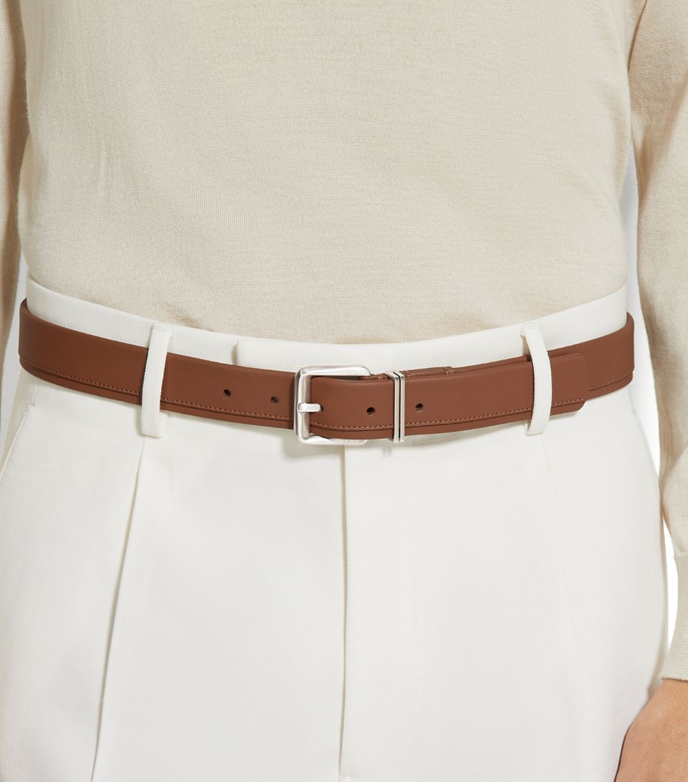 zegna Zegna Calfskin Belt