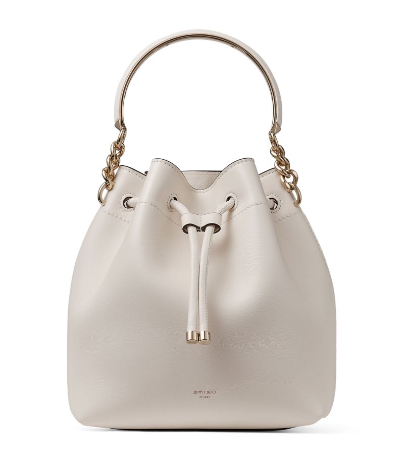 Jimmy Choo Jimmy Choo Leather Bon Bon Bucket Bag