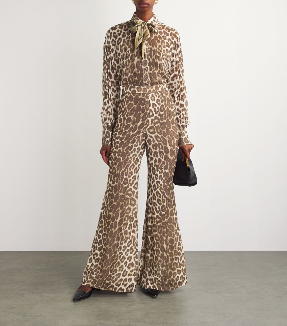 Zimmermann Zimmermann Illustration Flared Trousers