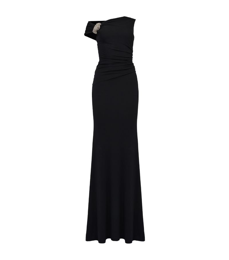 Alexander McQueen Alexander Mcqueen Crystal-Embellished Maxi Dress