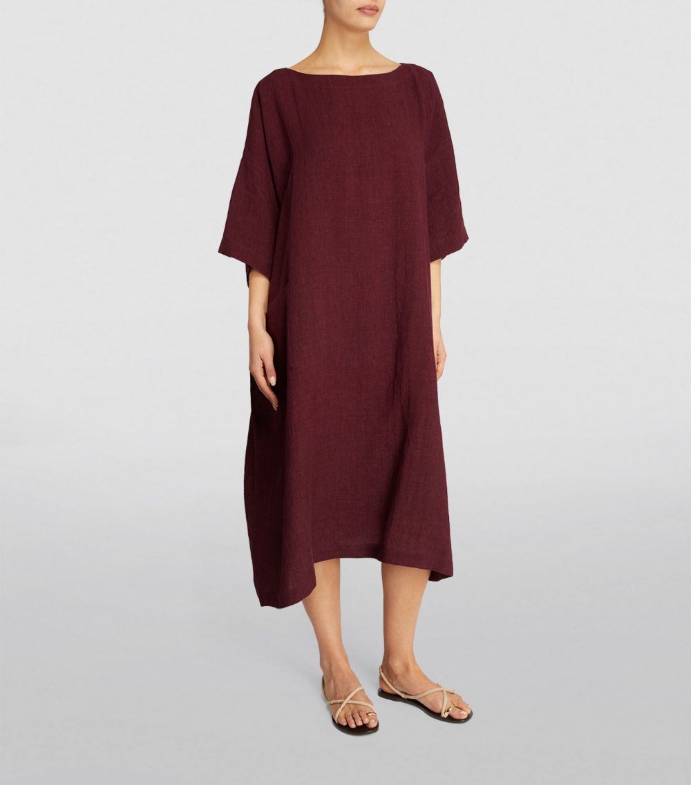 Eskandar Eskandar Linen T-Shirt Midi Dress