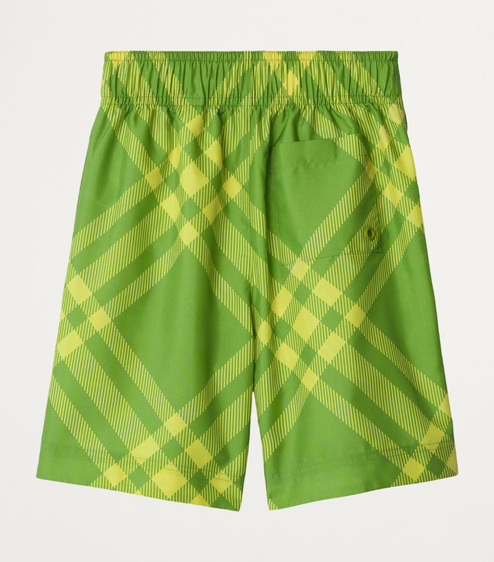 Burberry Burberry Kids Check Swim Shorts (3-14 Years)