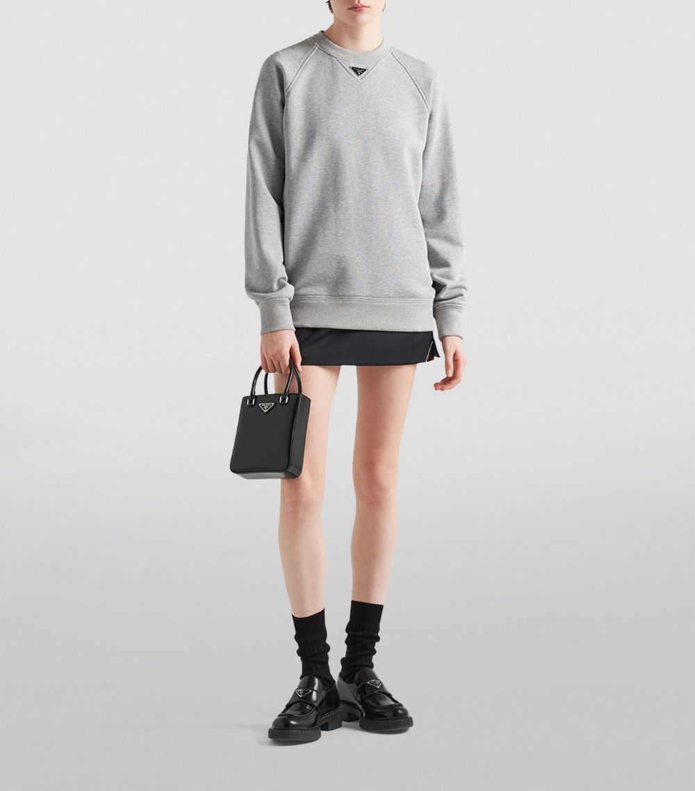 Prada Prada Cotton Logo Sweatshirt