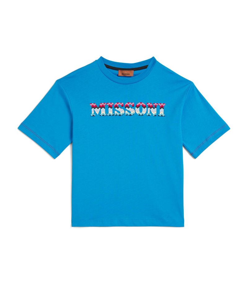 Missoni Kids Missoni Kids Cotton Logo T-Shirt (4-10 Years)