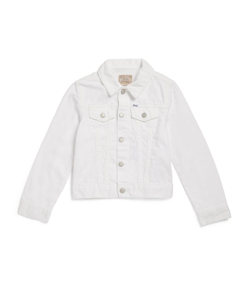 Ralph Lauren Kids Ralph Lauren Kids Denim Logo Jacket (7-14 Years)