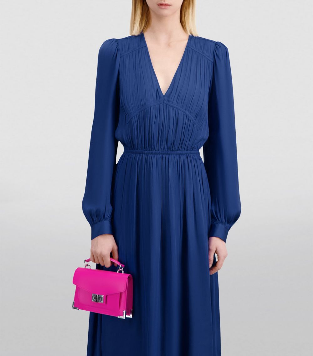 The Kooples The Kooples Pleated Midi Dress