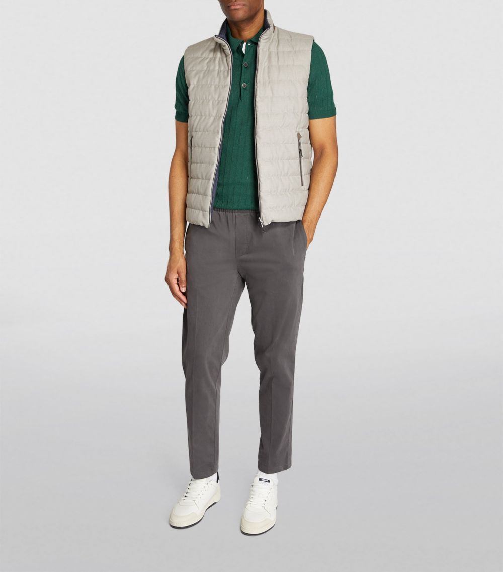 Herno Herno Cotton-Cashmere Reversible Gilet