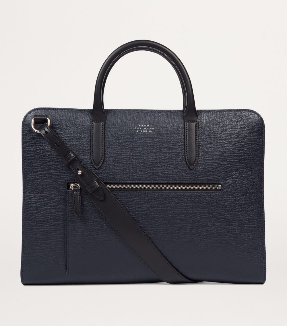 Smythson Smythson Leather Ultra Slim Briefcase