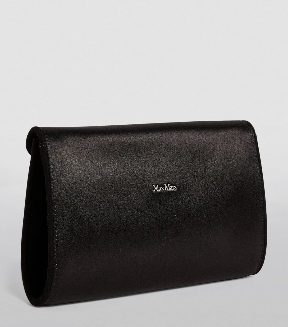 Max Mara Max Mara Satin Envelope Clutch