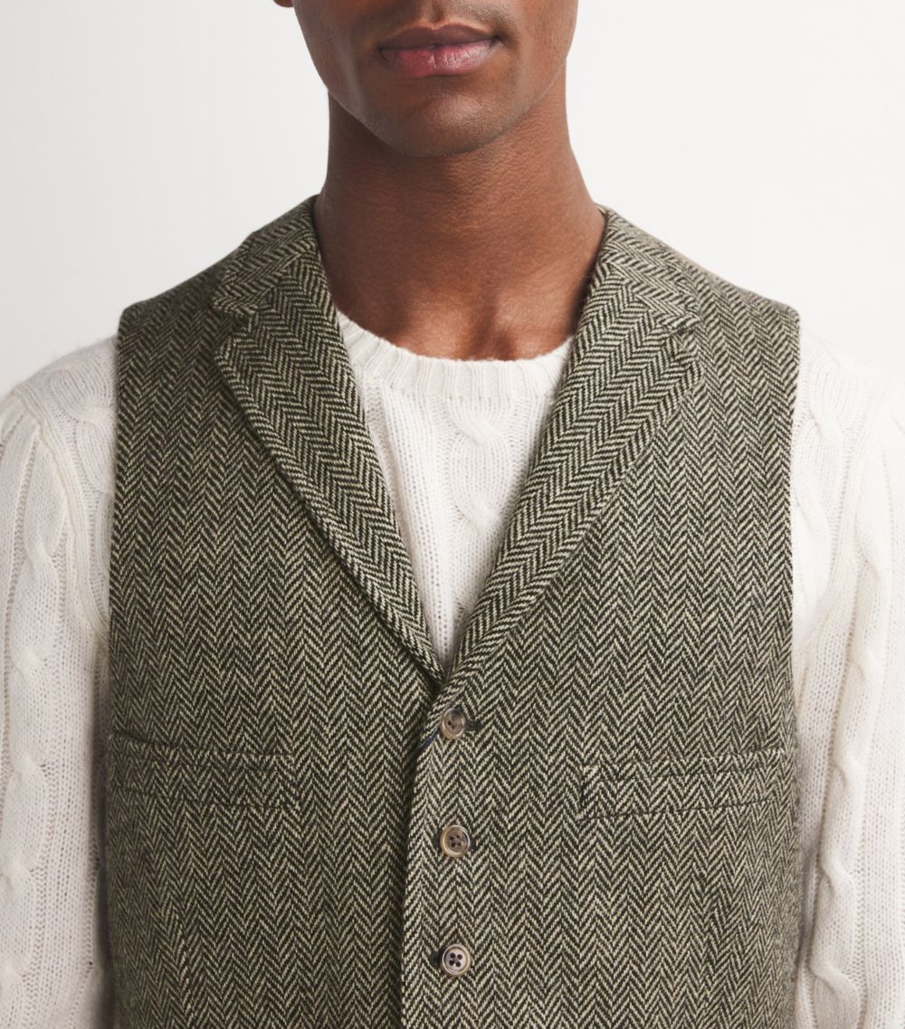 Polo Ralph Lauren Polo Ralph Lauren Wool Herringbone Gilet